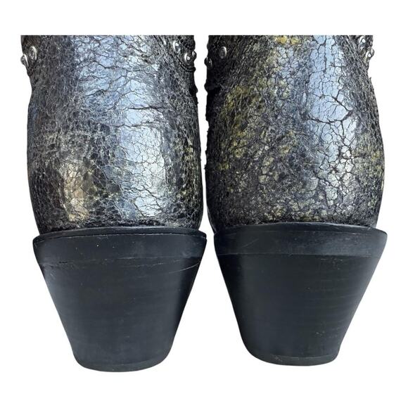 Durango Crush Bling Inlay Snip Toe Cowboy Boot Women size 6 - Picture 9 of 11